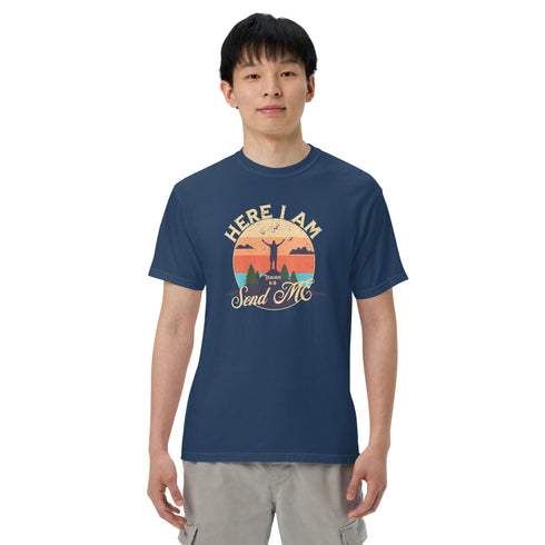 Here I am Send ME Christian Bible Verse T-Shirt
